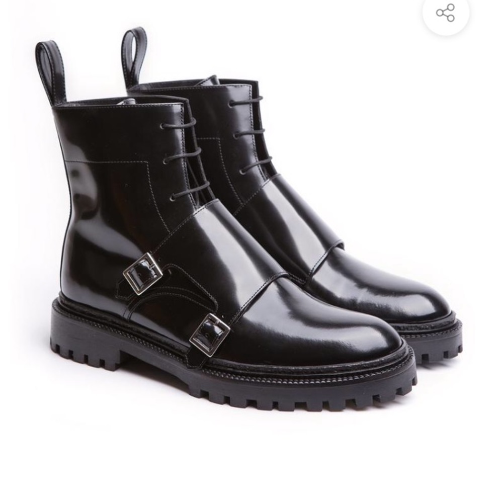 Inch2 Monk boots with buckles - BRAND NEW IN BOX